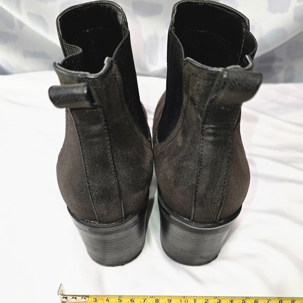 MIA Black Block Heel Ankle Booties – Women's Size‎ 9 Western Chelsea Fall Boots - Picture 10 of 12